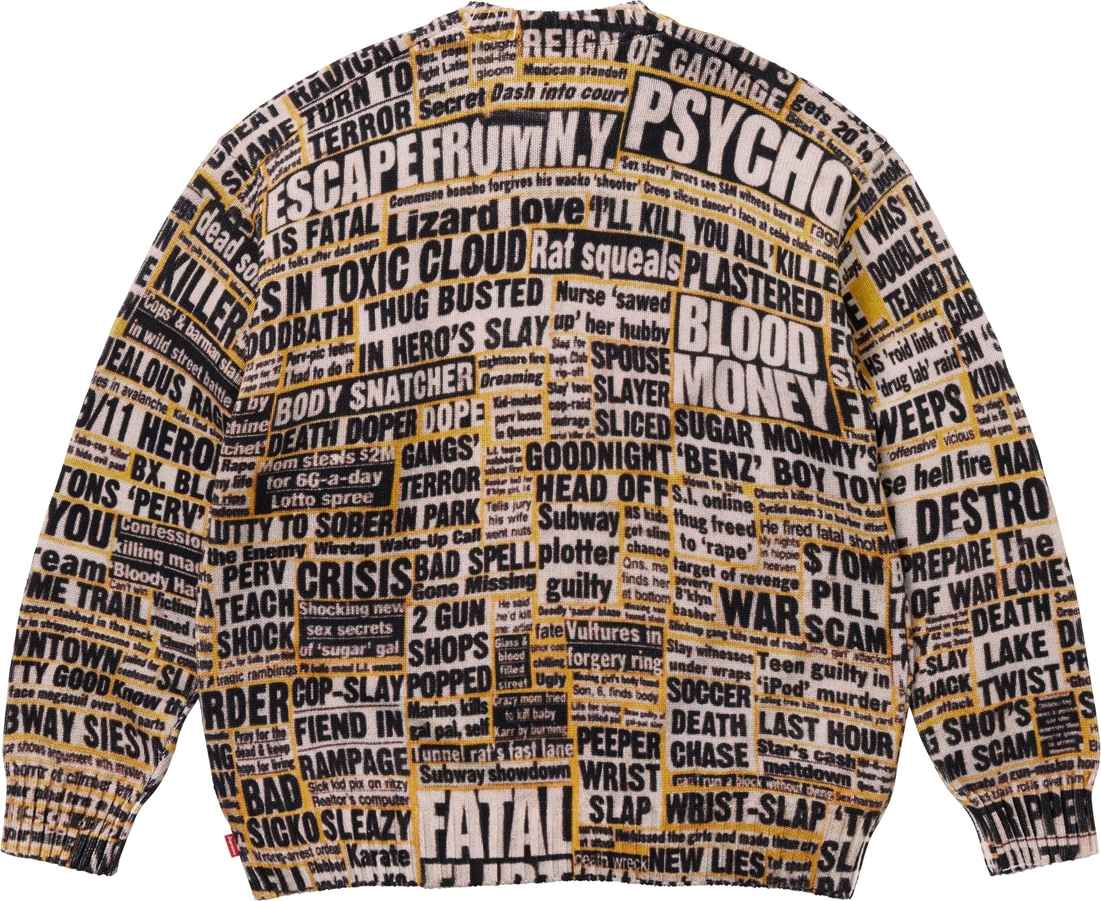 Supreme/Dash Snow Sweater